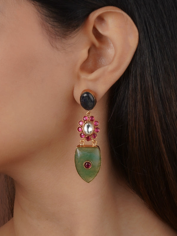 Gold Plated Contemporary Earrings - CC-EAR23