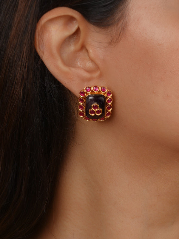 Gold Plated Contemporary Earrings - CC-EAR30