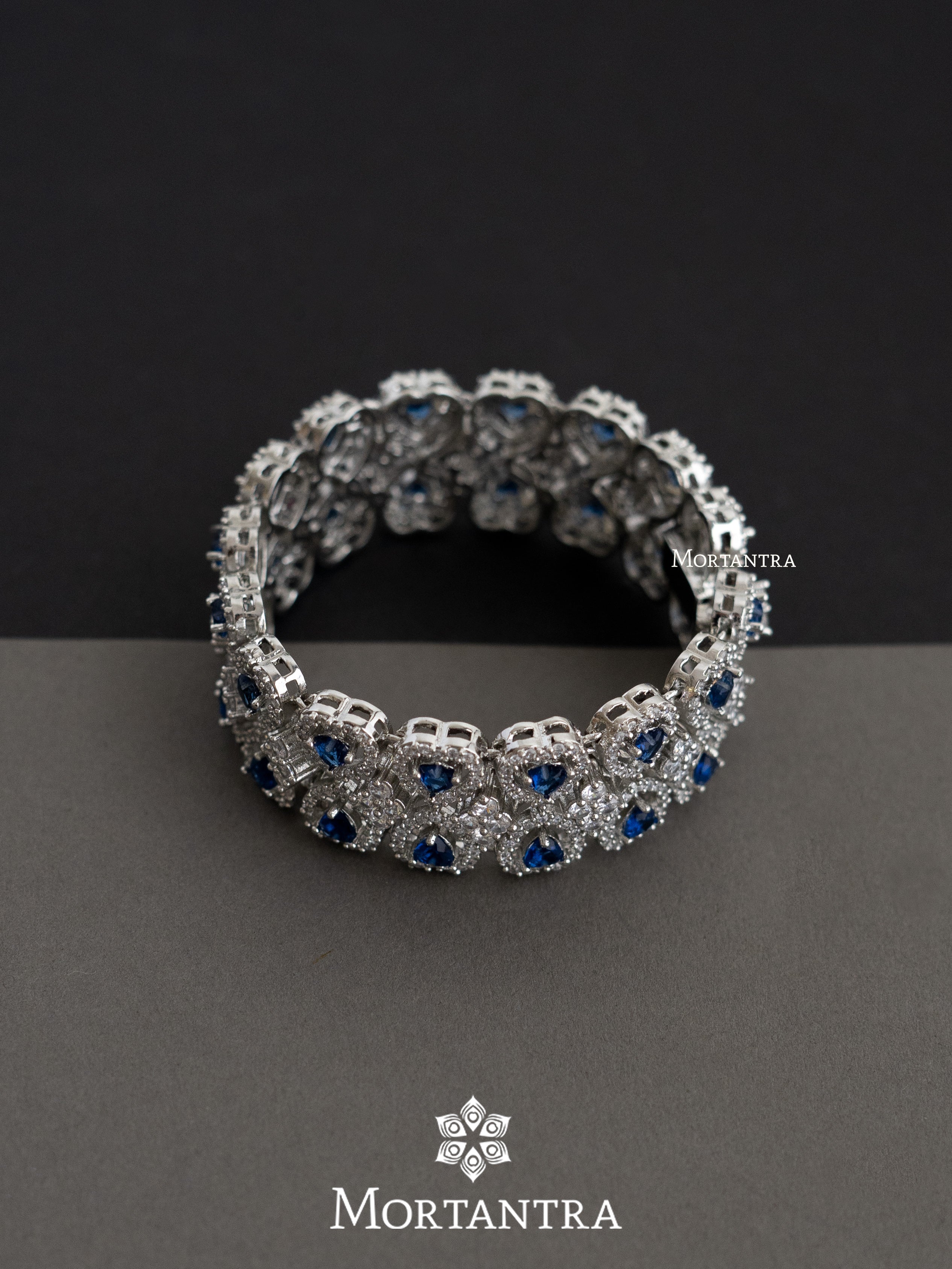 CZBRAC60BL - Faux Diamond Bracelet