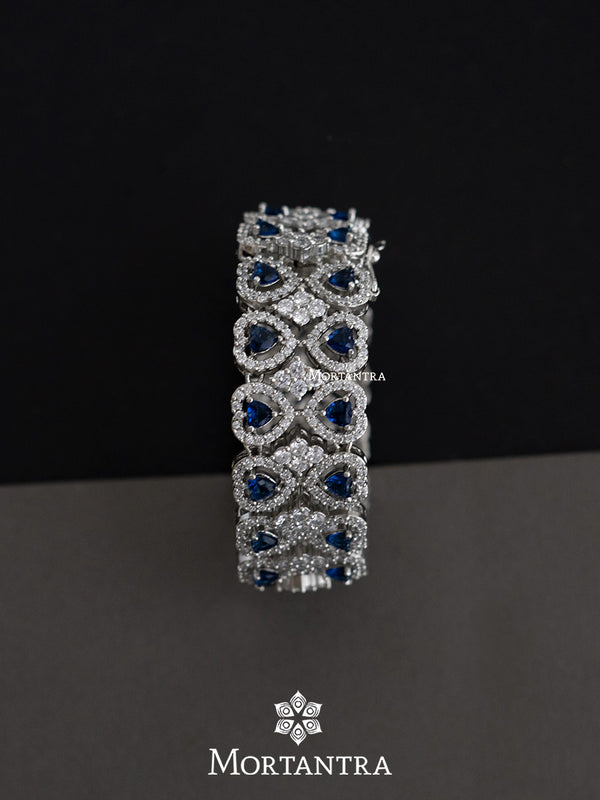 CZBRAC60BL - Faux Diamond Bracelet