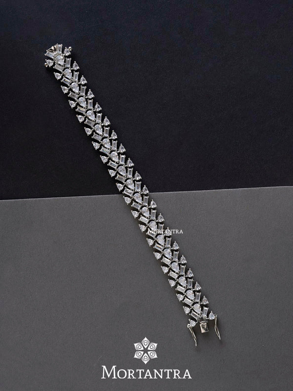 CZBRAC71 - Faux Diamond Bracelet