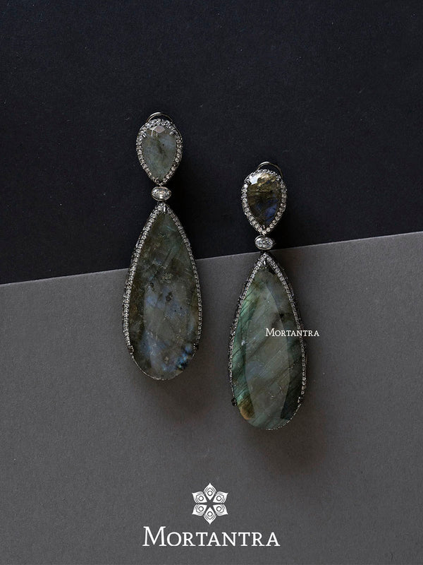 CZEAR455 - Faux Diamond Earrings
