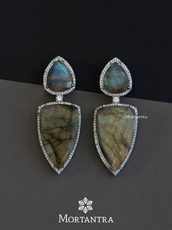 CZEAR460 - Faux Diamond Earrings