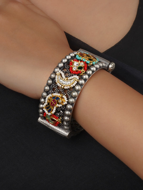 Multicolor Tribal Bangle (1 Piece) - EK-SFBANGLE70M