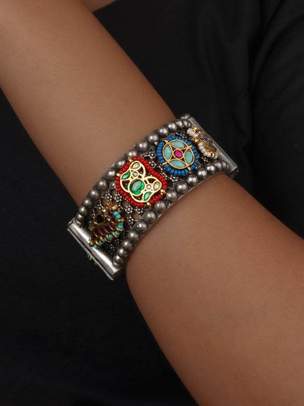Multicolor Tribal Bangle (1 Piece) - EK-SFBANGLE70MA