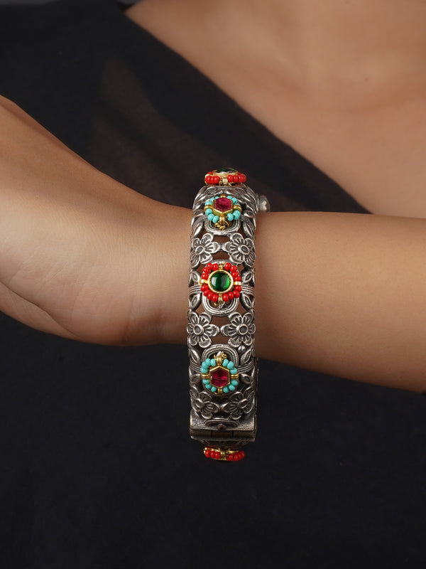Multicolor Tribal Bangle (1 Piece) - EK-SFBANGLE72M