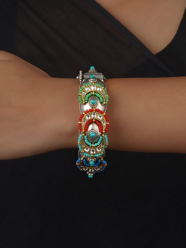 Multicolor Tribal Bangle (1 Piece) - EK-SFBANGLE80