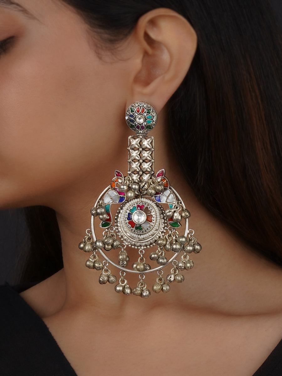 Silver-plated Earrings