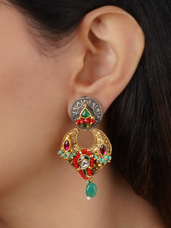 Multicolor Tribal Earrings - EK-SFEAR436M