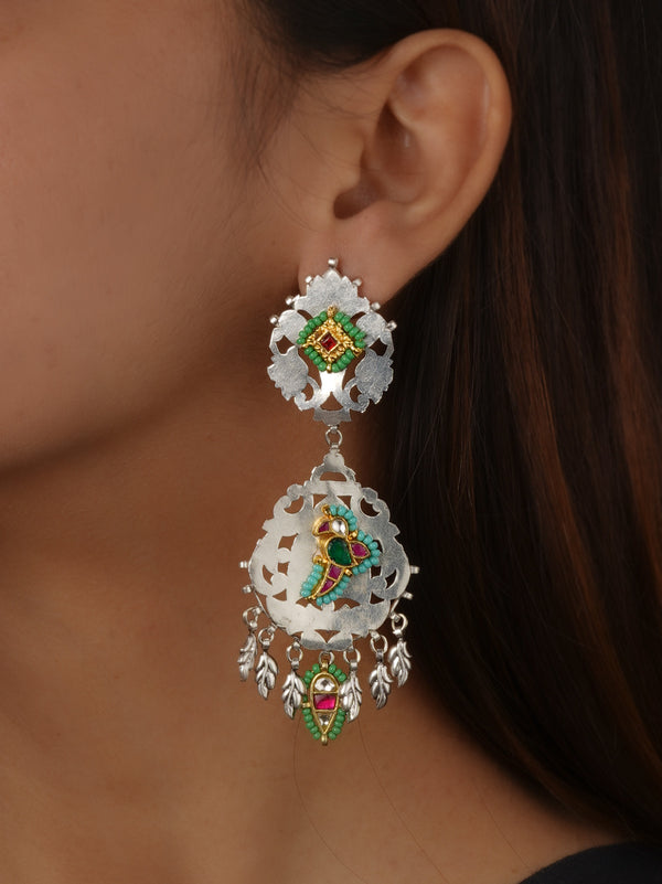 Multicolor Tribal Earrings - EK-SFEAR484
