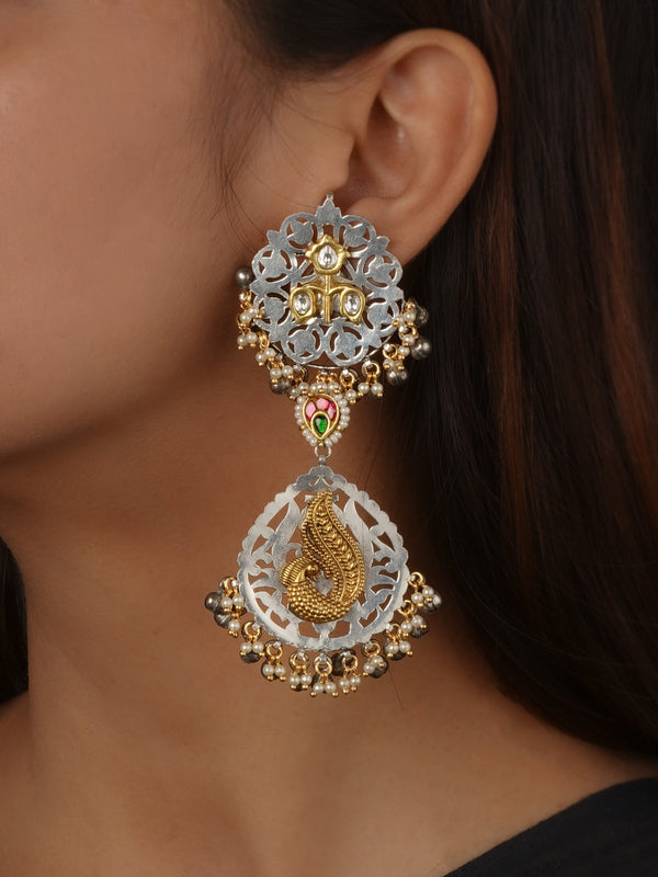 Multicolor Tribal Earrings - EK-SFEAR485M