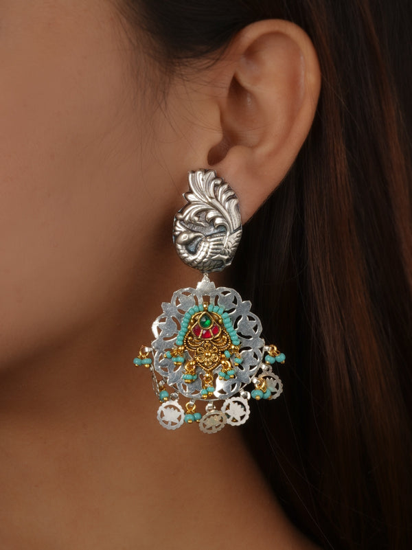 Multicolor Tribal Earrings - EK-SFEAR497