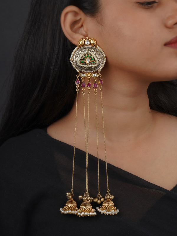 Multicolor Tribal Earrings - EK-SFEAR509