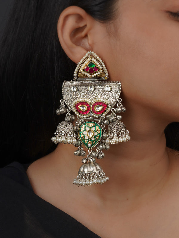 Multicolor Tribal Earrings - EK-SFEAR513