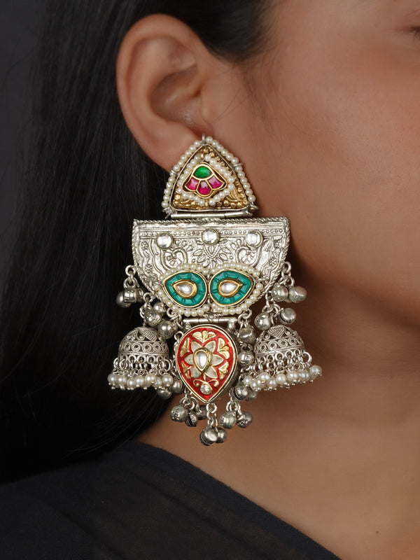 Multicolor Tribal Earrings - EK-SFEAR513