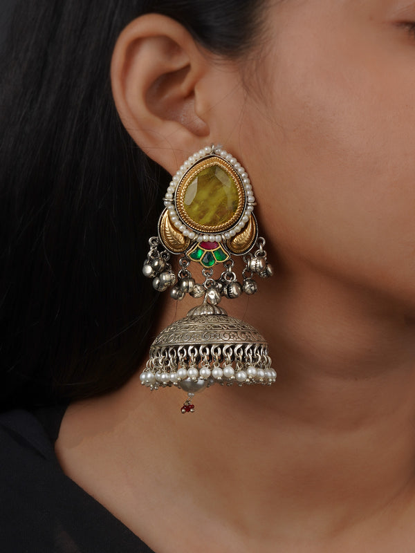 Multicolor Tribal Earrings - EK-SFEAR515Y