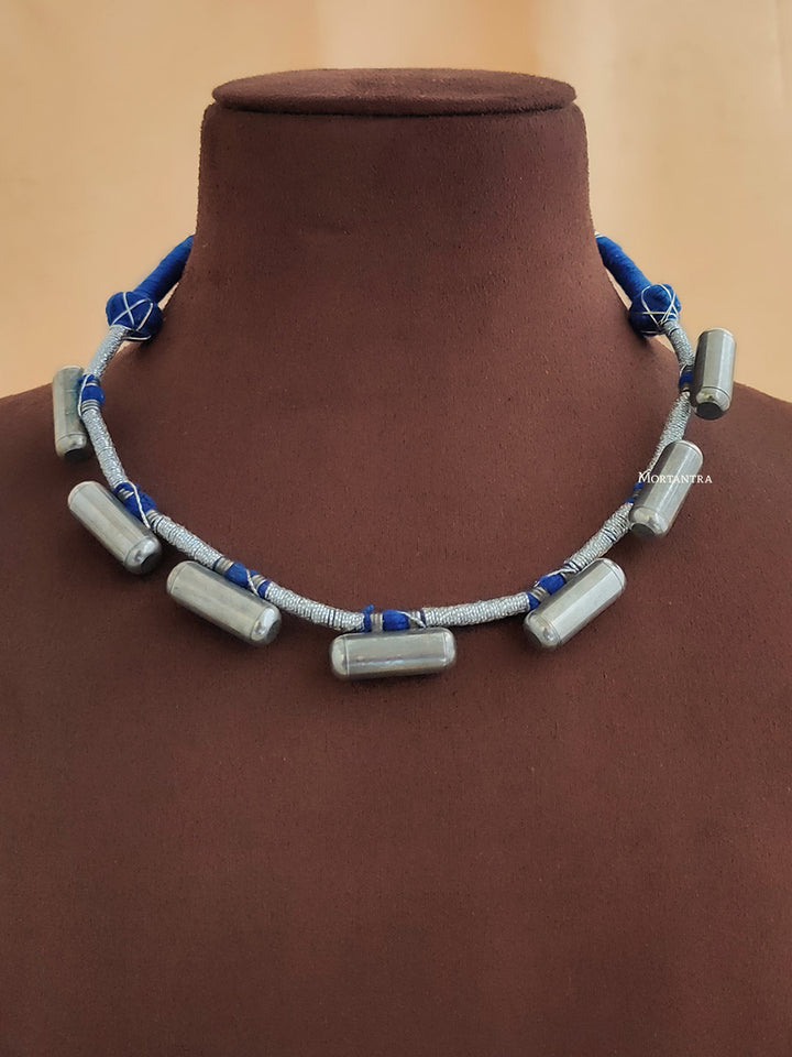 EK-SFNECK495BL - Tribal Necklace