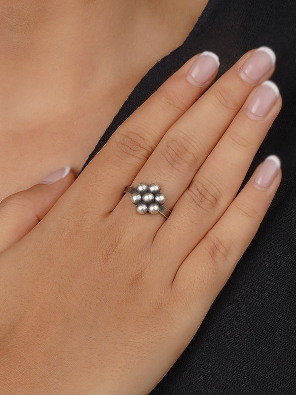 Grey Color Tribal Ring - EK-SFRNG173