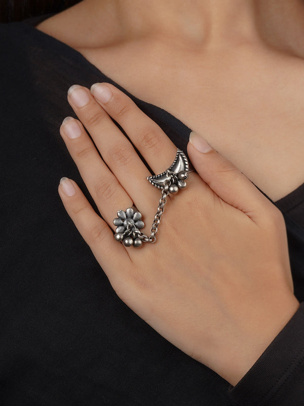 Grey Color Tribal Ring - EK-SFRNG198