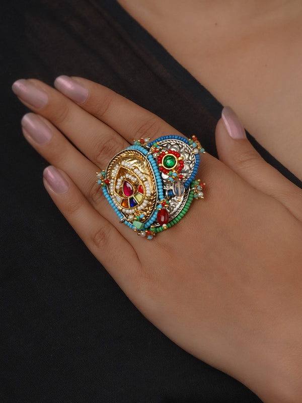 Multicolor Tribal Ring - EK-SFRNG203B