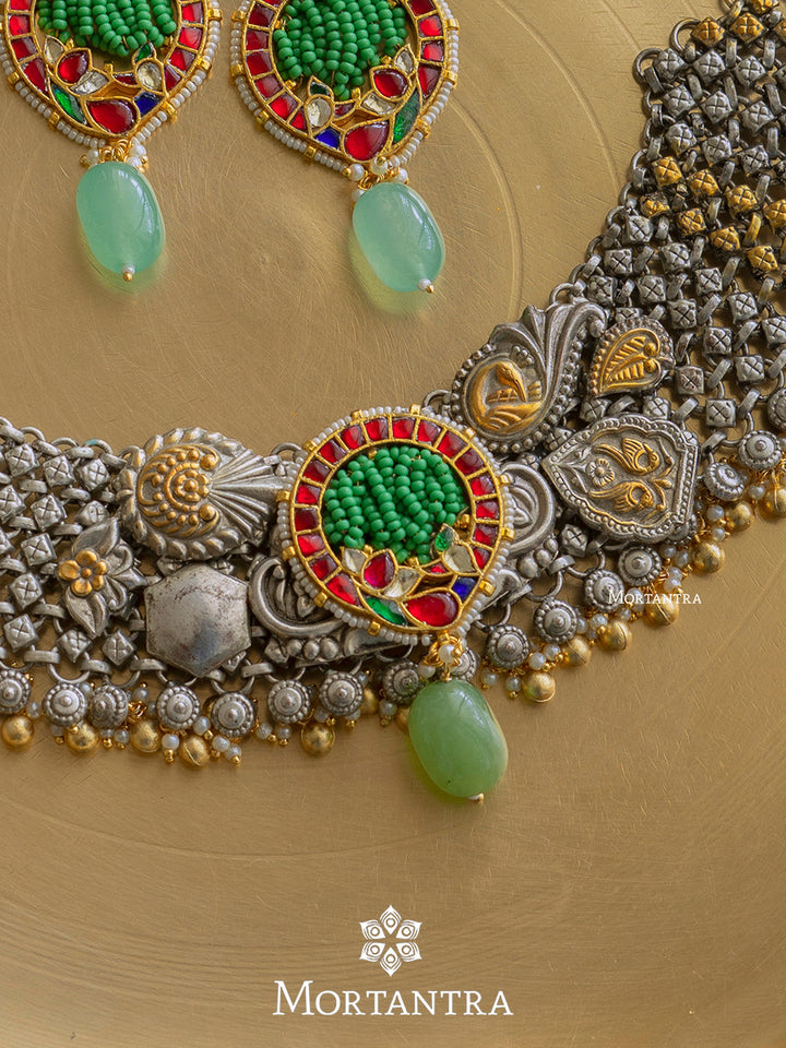 EK-SFSET247 - Mishr Necklace Set