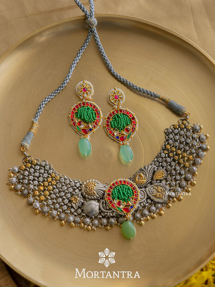 EK-SFSET247 - Mishr Necklace Set