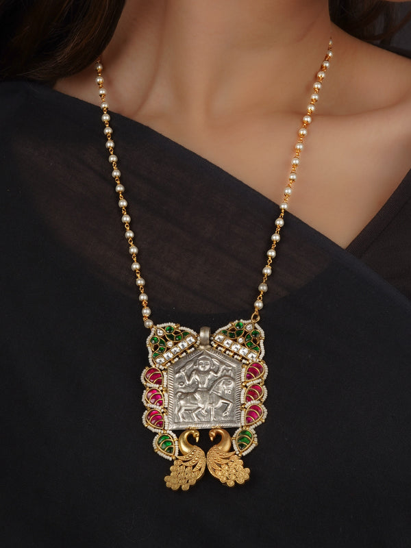 Multicolor Tribal Necklace Set - EK-SFSET283