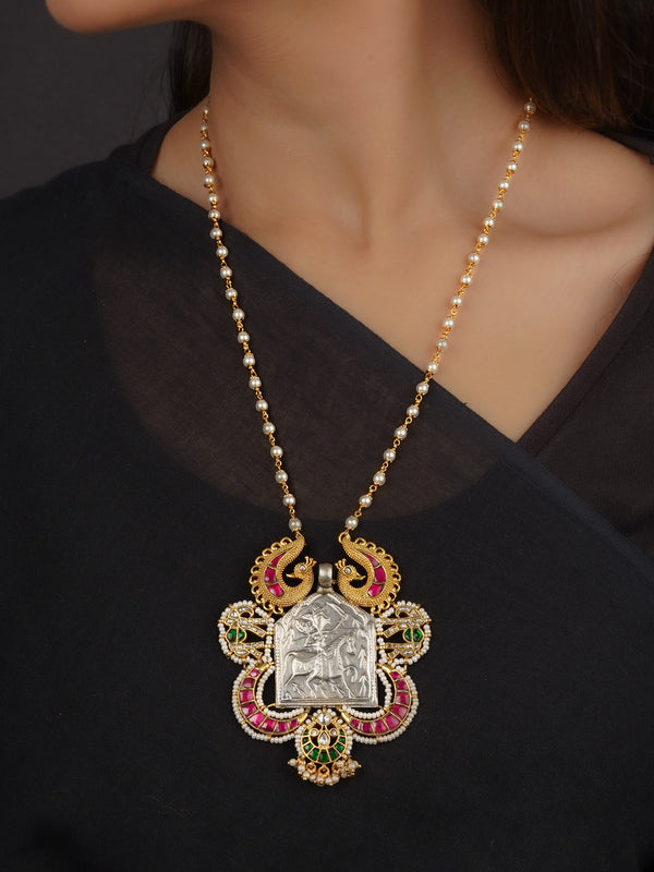 Multicolor Tribal Necklace Set - EK-SFSET285M