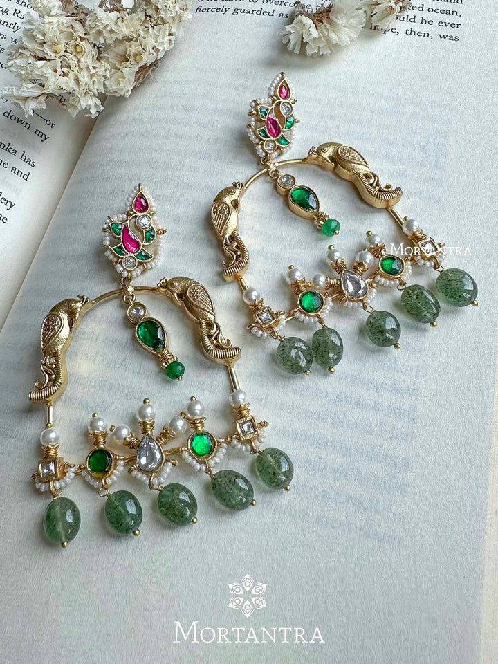 ME1049M - Jadau Kundan Earrings