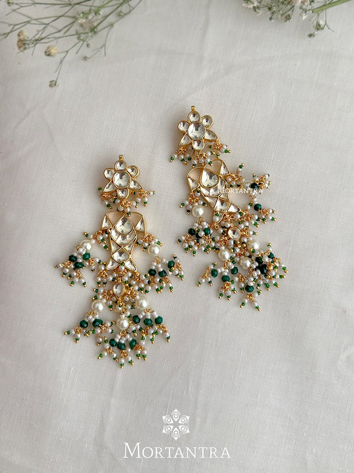 ME946Y - Jadau Kundan Earrings