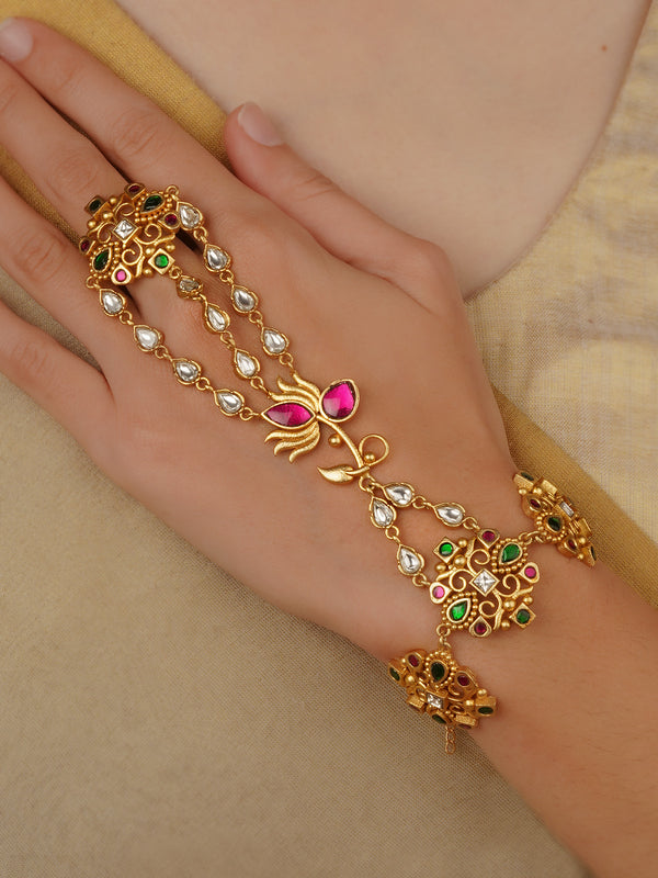 hathphool design gold haath phool designs with price