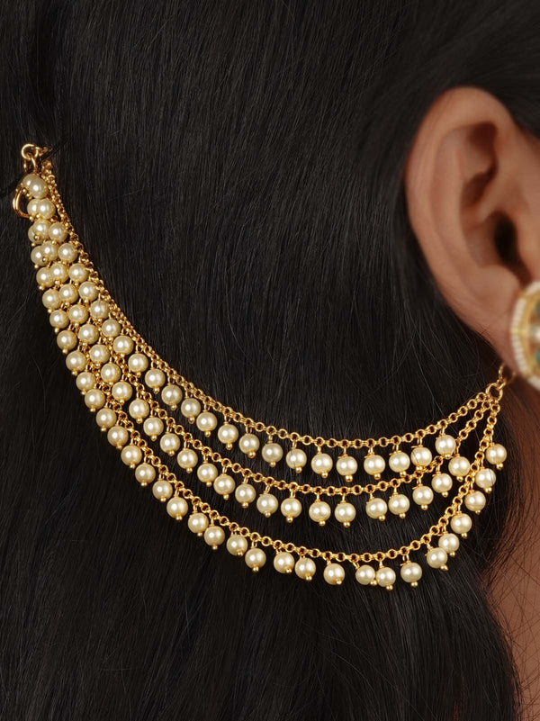 Gold Plated Earchains - MKS83