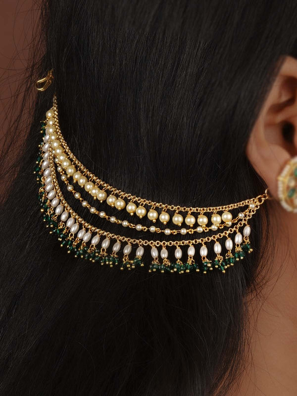 Gold Plated Earchains - MKS84