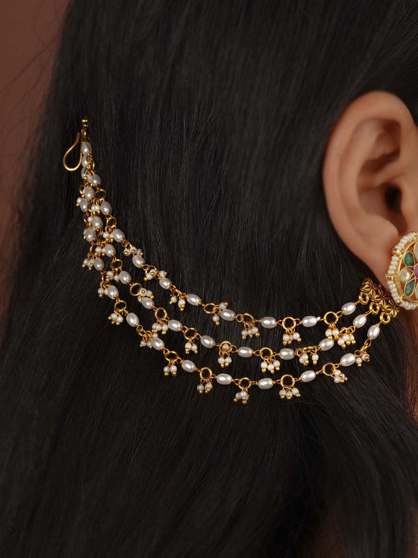 Gold Plated Earchains - MKS95