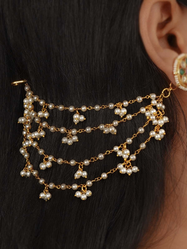 Gold Plated Earchains - MKS97