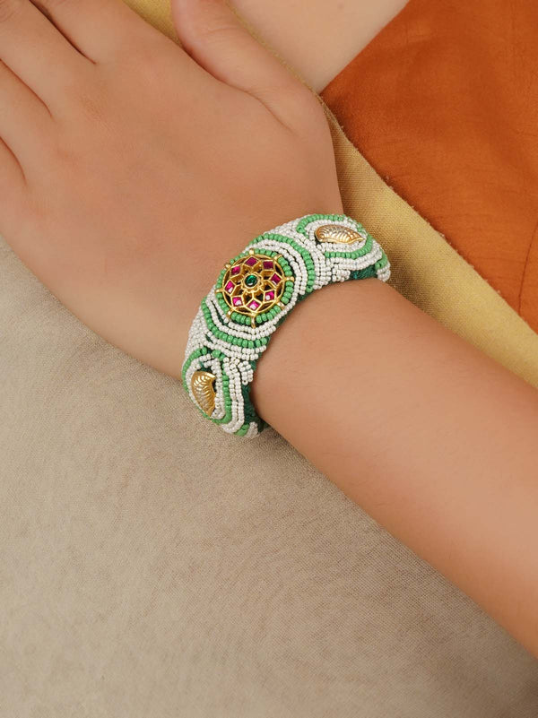 Gold Plated Mishr Bracelet (1 Piece) - MR-BRAC139