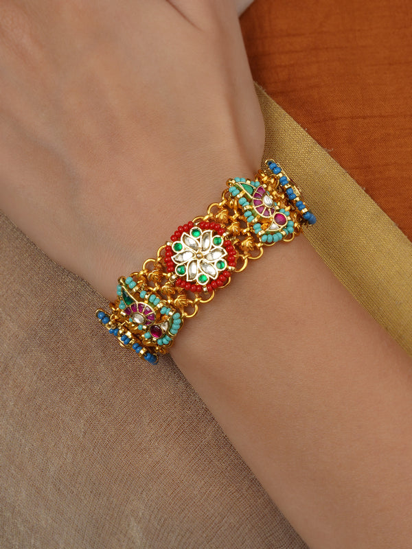 Gold Plated Mishr Bracelet (1 Piece) - MR-BRAC208