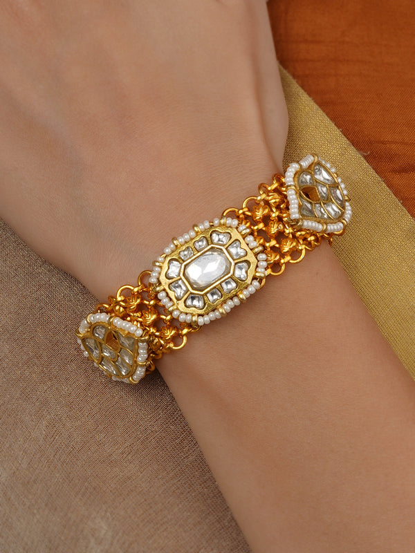 Gold Plated Mishr Bracelet (1 Piece) - MR-BRAC212