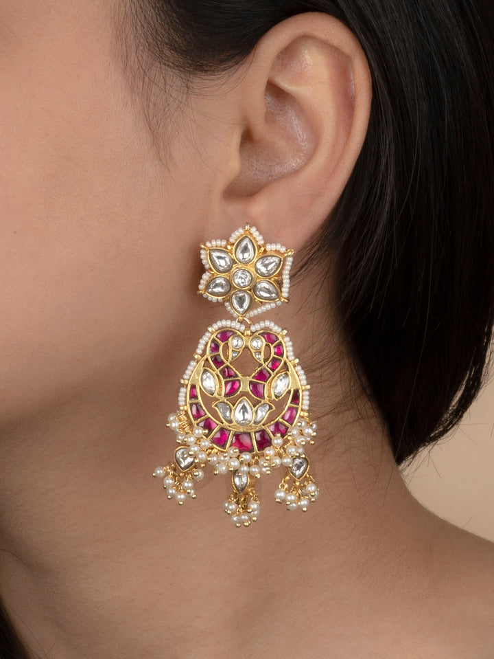 MR-E176WP - Multicolor Mishr Earrings