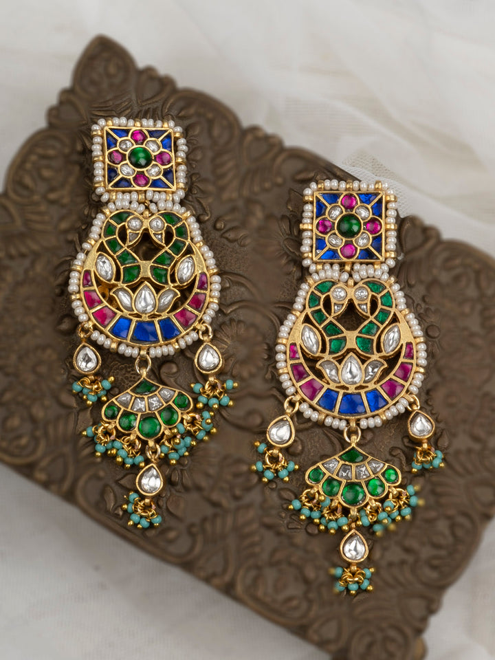 MR-E183M- Multicolor Mishr Earrings