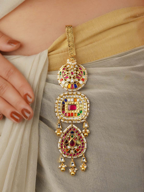 Navratna Gold Plated Mishr Juda - MR-J25