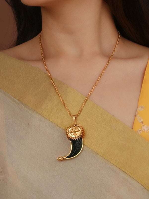 Gold Plated Mishr Necklace - MR-N103