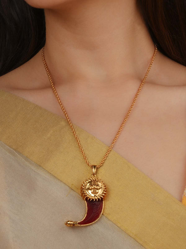 Gold Plated Mishr Necklace - MR-N103