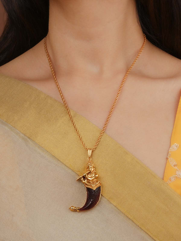 Gold Plated Mishr Necklace - MR-N104