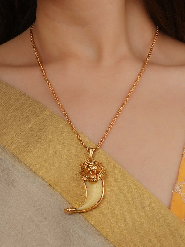 Gold Plated Mishr Necklace - MR-N106