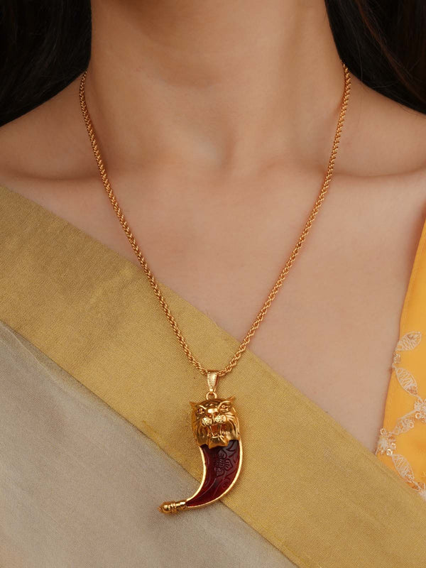 Gold Plated Mishr Necklace - MR-N107