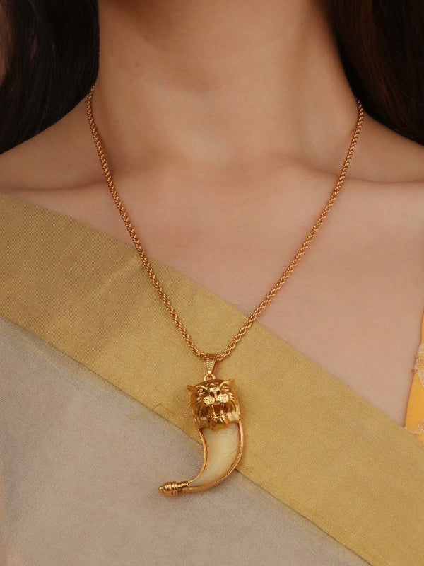 Gold Plated Mishr Necklace - MR-N107