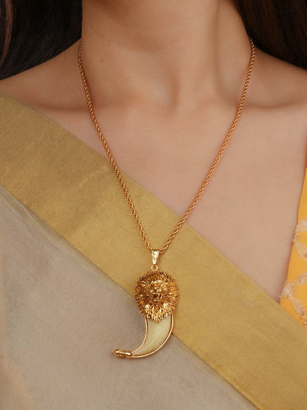 Gold Plated Mishr Necklace - MR-N108