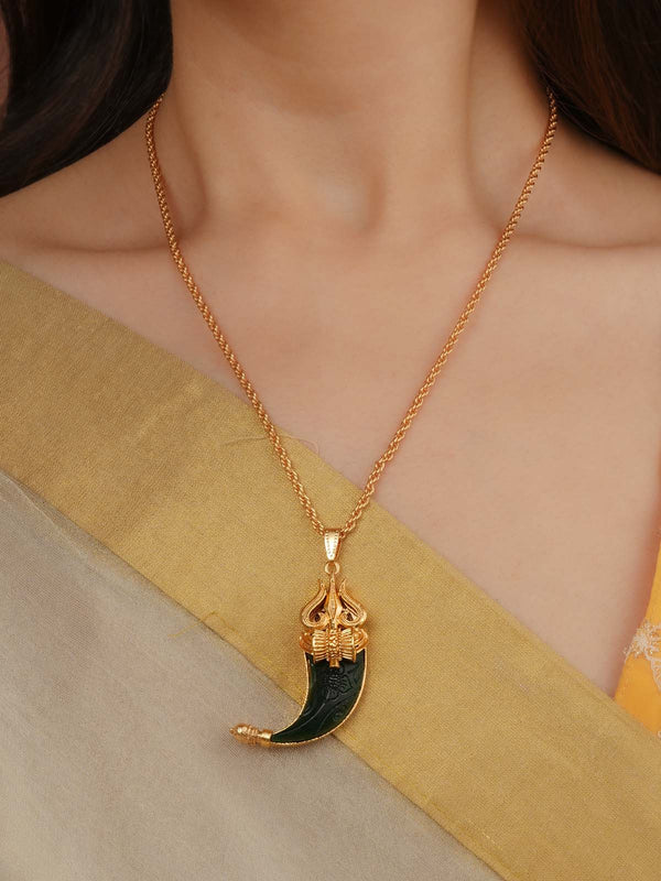 Gold Plated Mishr Necklace - MR-N109