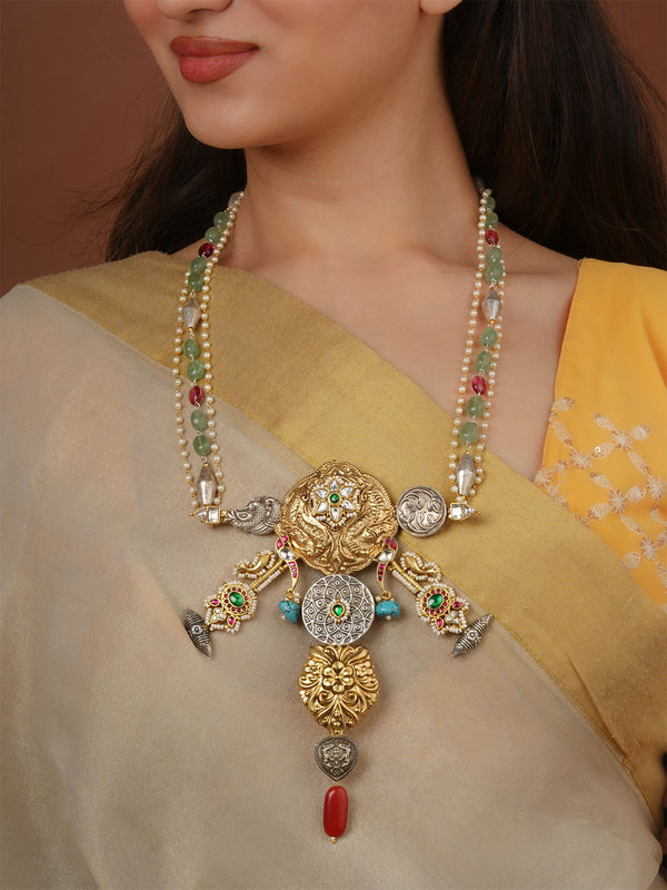 Multicolor Mishr Tribal Necklace - MR-N97M